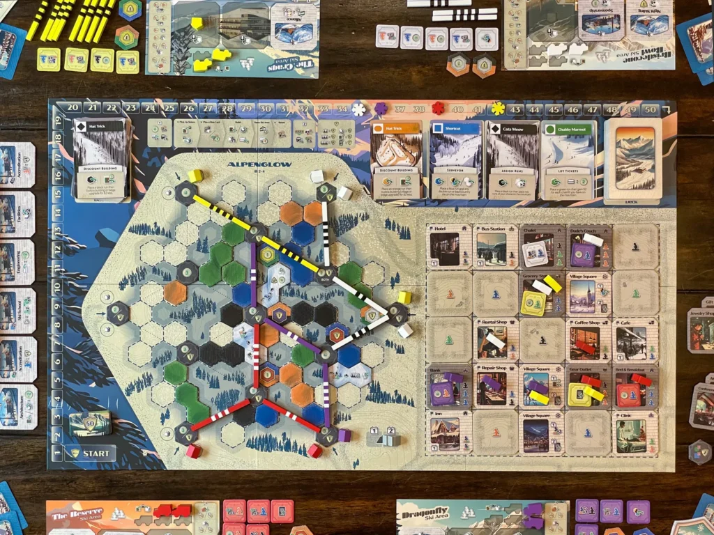 Επιτραπέζιο Παιχνίδι Alpenglow - ταμπλό