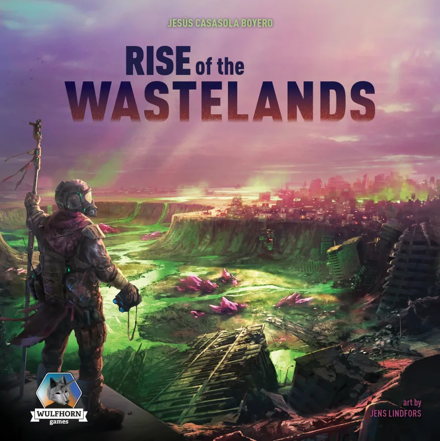 Rise of the Wastelands Επιτραπέζιο Παιχνίδι Εξώφυλλο