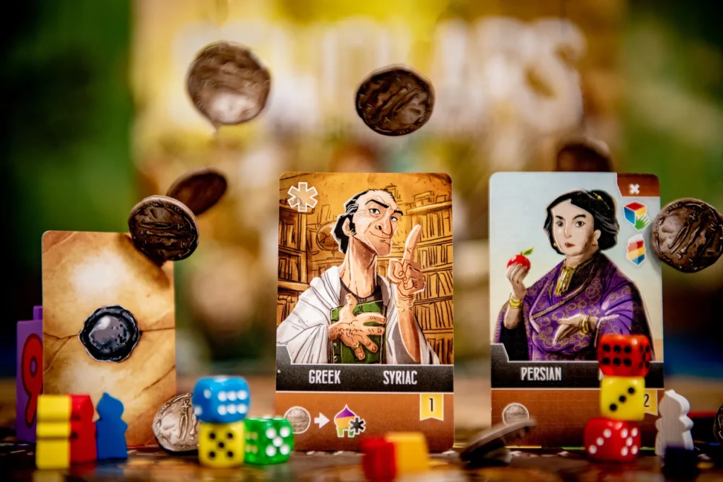 Scholars of the South Tigris Επιτραπέζιο Παιχνίδι λεπτομέρειες